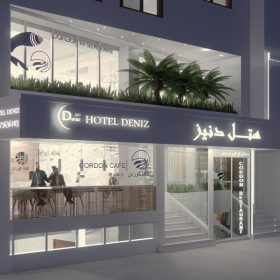 نمای ورودی - نور شب