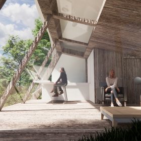 ویلا چشم گشوده- دید برش