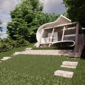 ویلا چشم گشوده- ورودی روز