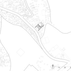 ویلا چشم گشوده - سایت پلان