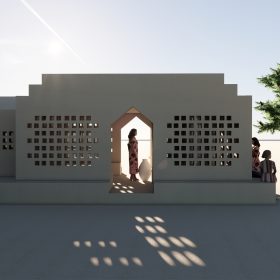 نمای ورودی دهلیز برکه نمای ورودی دهلیز برکه