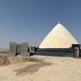 نمای برکه و دهلیز (تصفیه آب) برکه